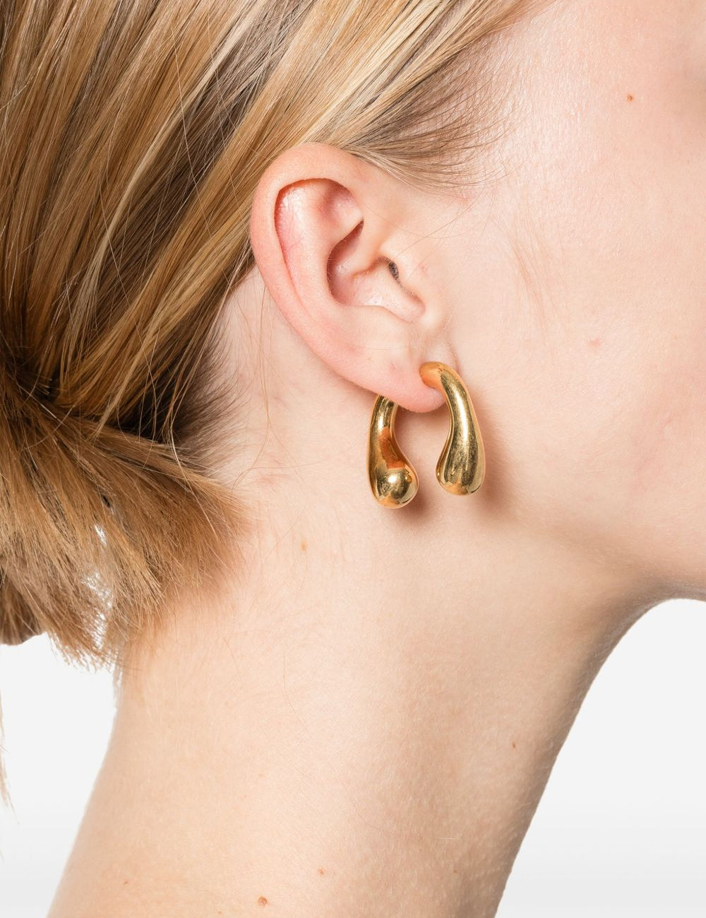 Orecchini a bottone in oro Panconesi - unisex 