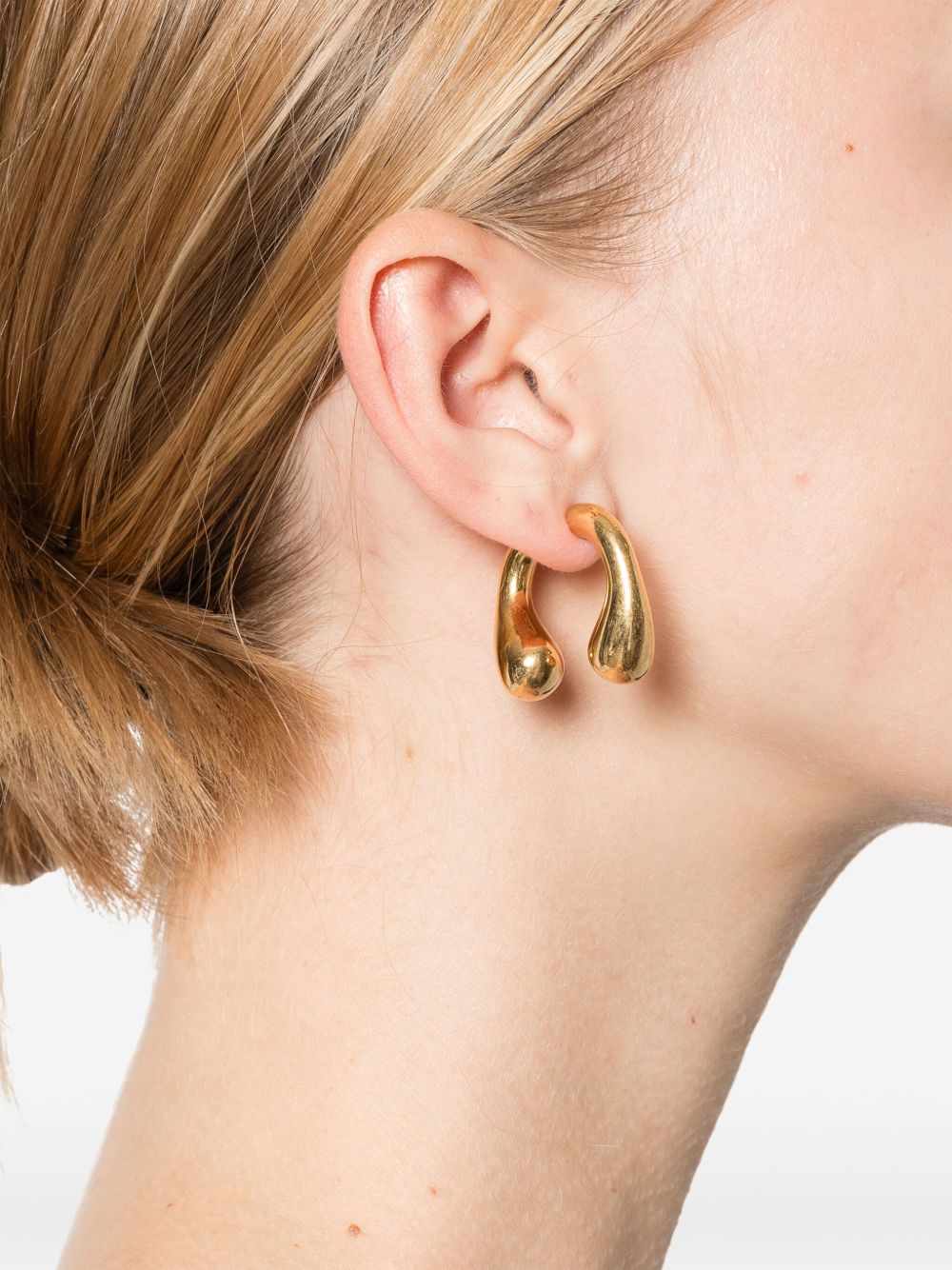 Orecchini a bottone in oro Panconesi - unisex 