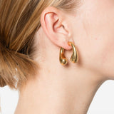 Orecchini a bottone in oro Panconesi - unisex 