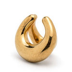 Ear cuff Blow Up in oro Panconesi - unisex 