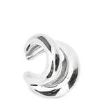 Ear cuff Blow Up in argento Panconesi - unisex 