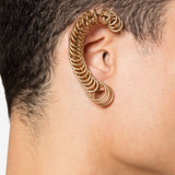 Ear cuff All-around in oro 