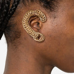 Ear cuff All-around in oro 