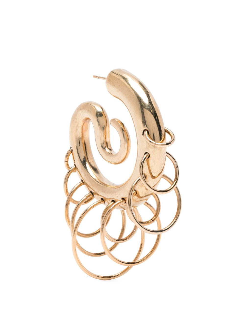 Orecchini Serpent medi in oro 