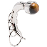 Orecchini con dettaglio anello spina forato in argento Panconesi - unisex 