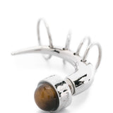Orecchini con dettaglio anello spina forato in argento Panconesi - unisex 