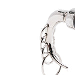 Orecchini con dettaglio anello spina forato in argento Panconesi - unisex 