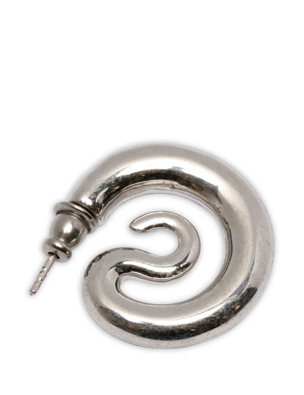 Orecchini a cerchio Serpent piccoli in argento Panconesi - unisex 