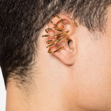 Ear cuff Orbit in oro Panconesi - unisex 