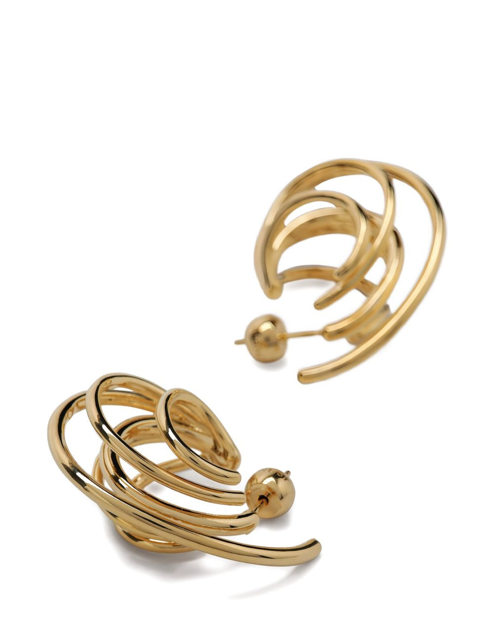 Orecchini Orbit piccoli in oro 