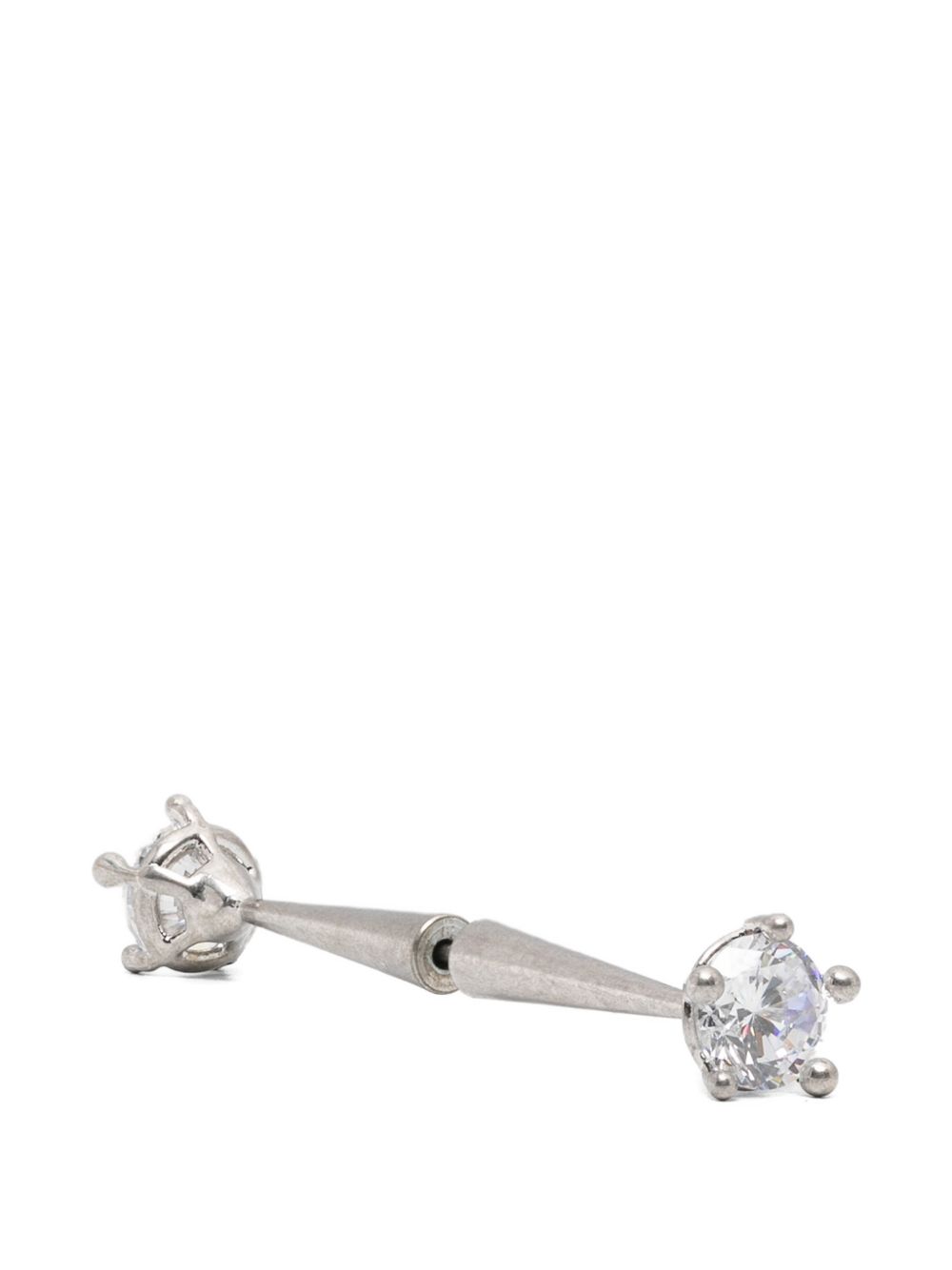 Orecchino diamant in argento Panconesi - unisex 
