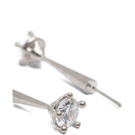 Orecchino diamant in argento Panconesi - unisex 
