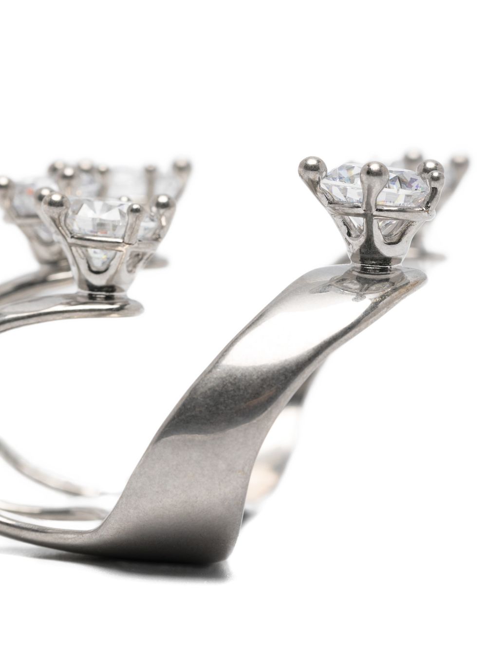 Bracciale da mano con diamanti in argento Panconesi - unisex 