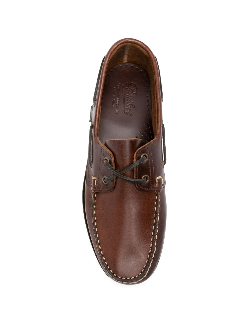 Mocassini in pelle in marrone Paraboot - uomo 