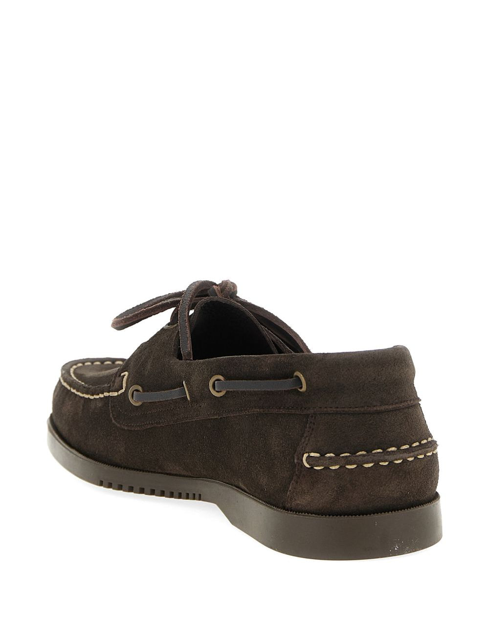 Mocassini barth in camoscio in marrone Paraboot - uomo 