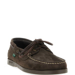 Mocassini barth in camoscio in marrone Paraboot - uomo 
