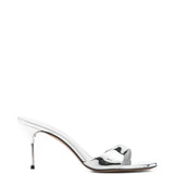 Mules Lidia in argento Paris texas - donna 