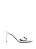 Mules Lidia in argento Paris texas - donna