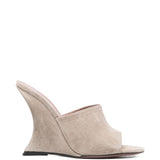 Mules nina in grigio taupe Paris texas - donna 