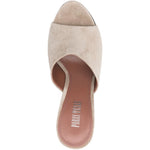 Mules nina in grigio taupe Paris texas - donna 