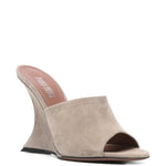 Mules nina in grigio taupe Paris texas - donna 