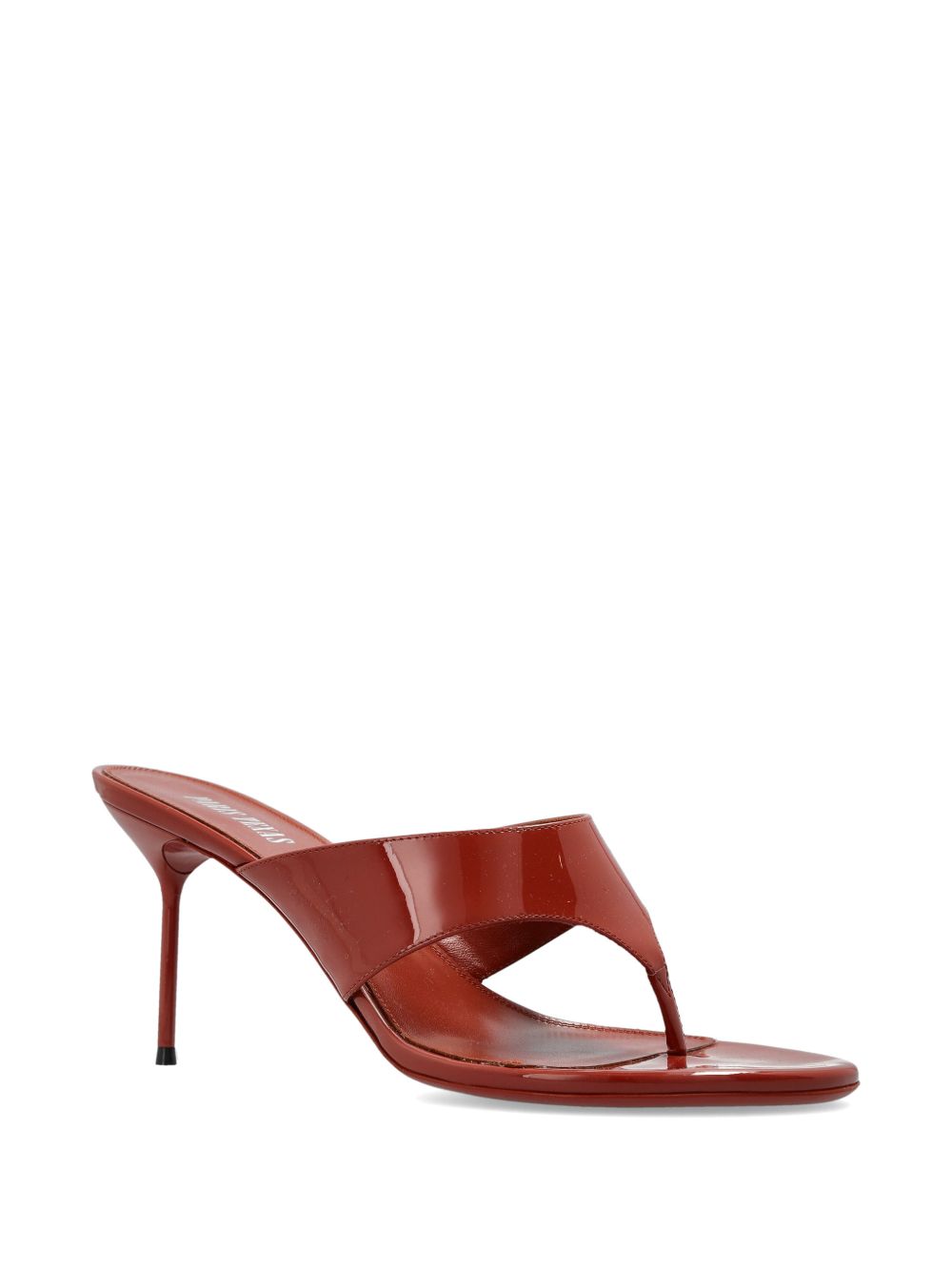 Mules Lidia in pelle verniciata in rosso Paris texas - donna 