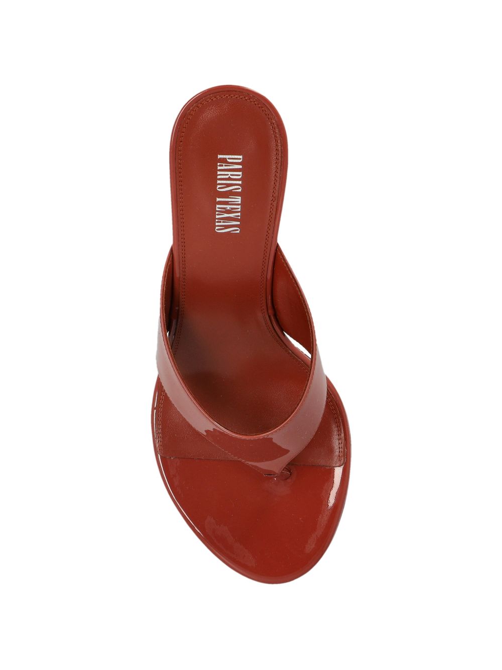 Mules Lidia in pelle verniciata in rosso Paris texas - donna 