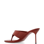 Mules Lidia in pelle verniciata in rosso Paris texas - donna 