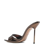 Mules Lidia in marrone Paris texas - donna 