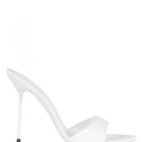 Mules Lidia in bianco Paris texas - donna 