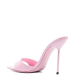 Mules Lidia 105mm in rosa Paris texas - donna 