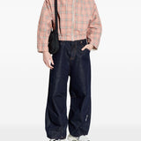 Jeans ricamati in blu Pdf - uomo 