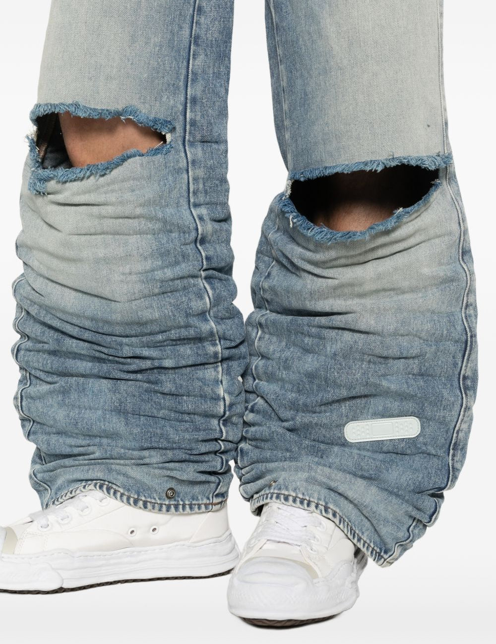 Jeans strappati in blu Pdf - uomo 