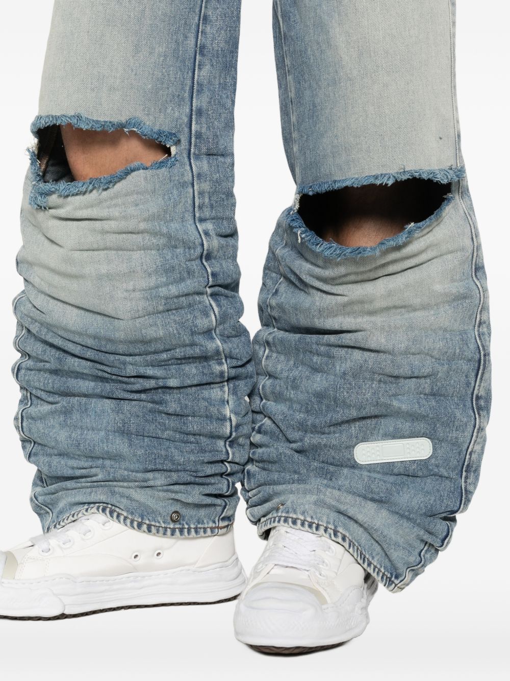 Jeans strappati in blu Pdf - uomo 