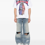 Jeans strappati in blu Pdf - uomo 