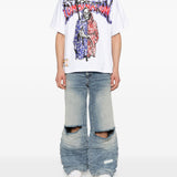 Jeans strappati in blu Pdf - uomo 