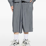 Pantaloni a righe in nero Pdf - uomo 