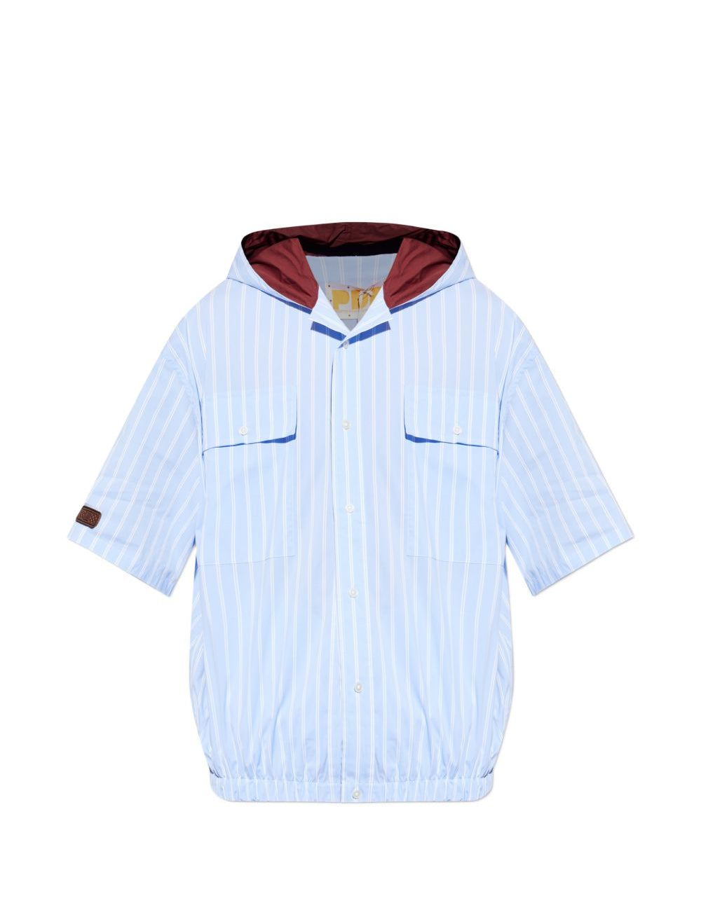 Camicia a righe in azzurro Pdf - uomo 