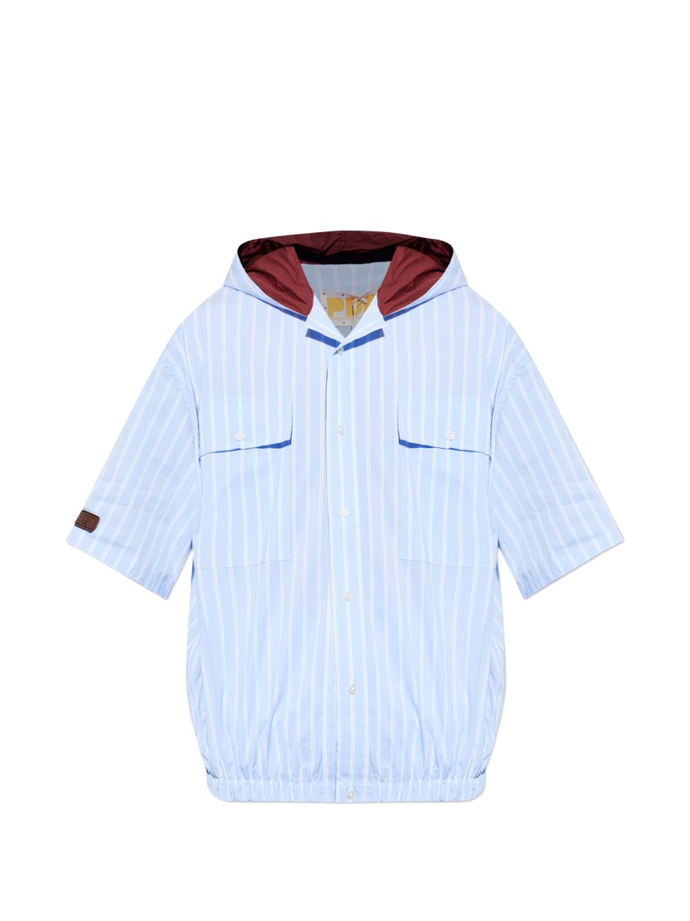 Camicia a righe in azzurro Pdf - uomo 