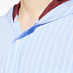 Camicia a righe in azzurro Pdf - uomo 