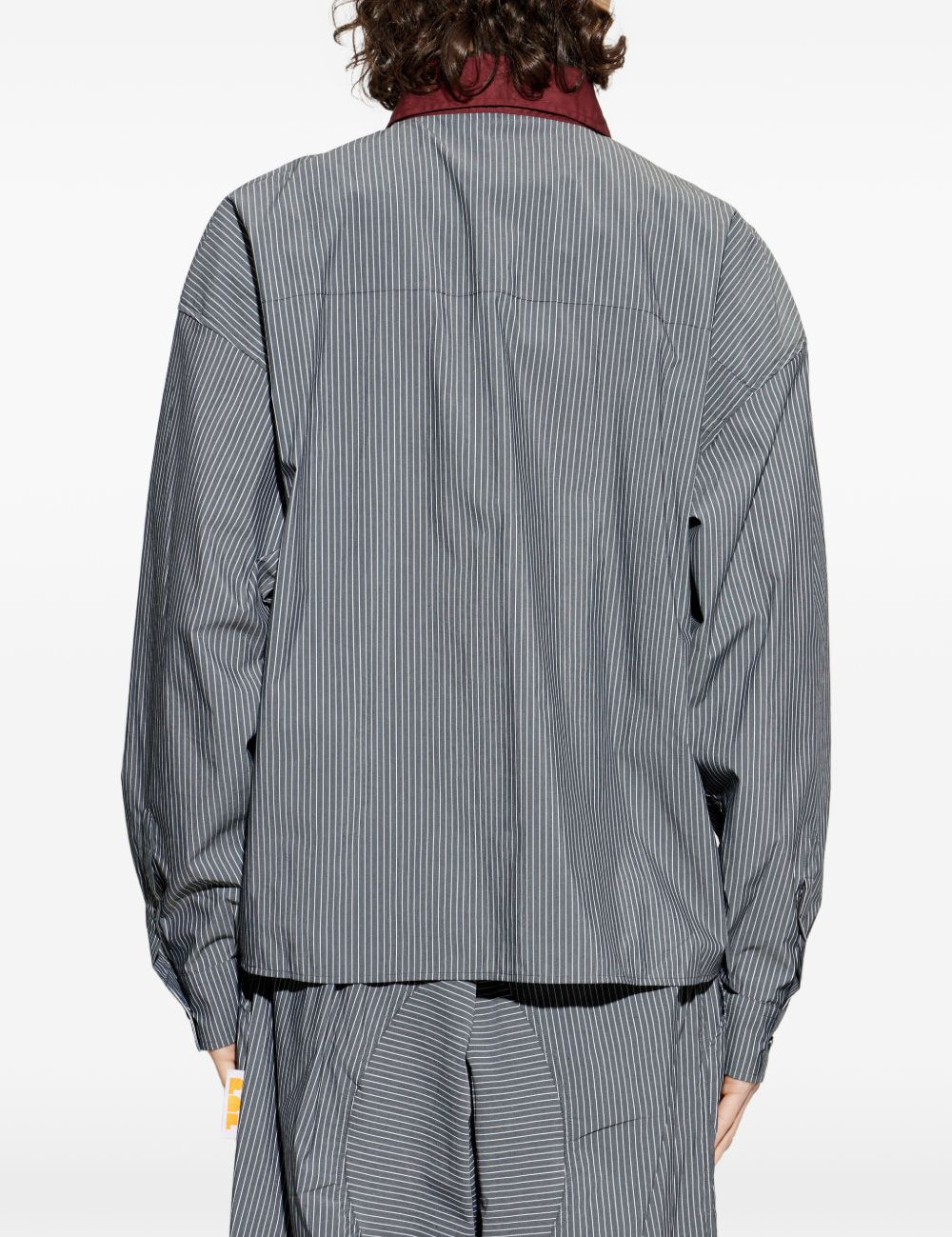 Polo con stampa in grigio e bianco Pdf - uomo 