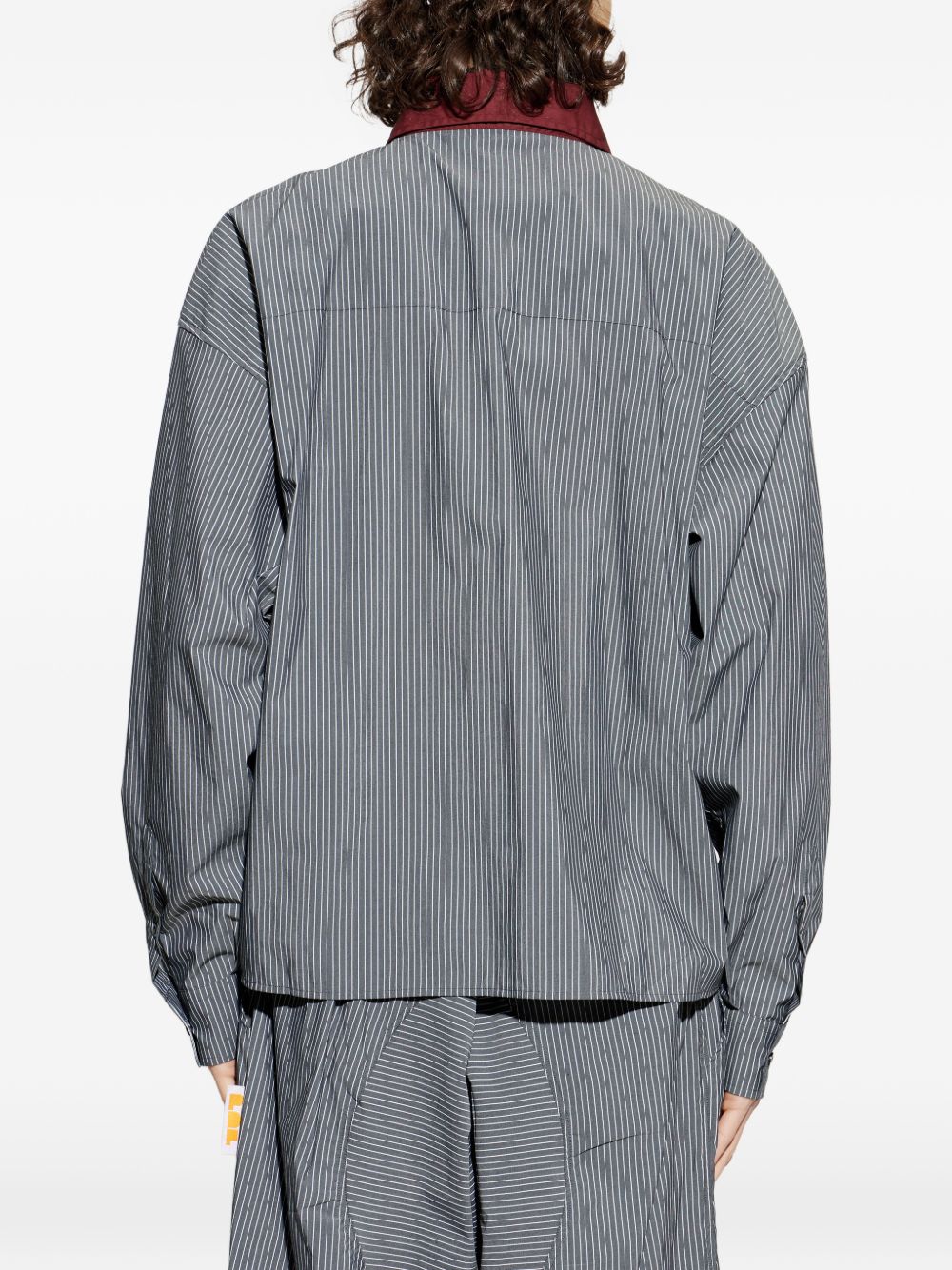 Polo con stampa in grigio e bianco Pdf - uomo 