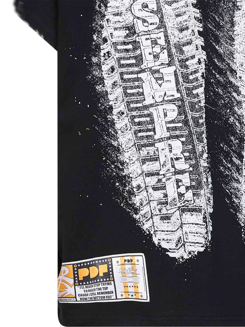T-shirt Barti Sempre Liberi in nero Pdf - uomo 