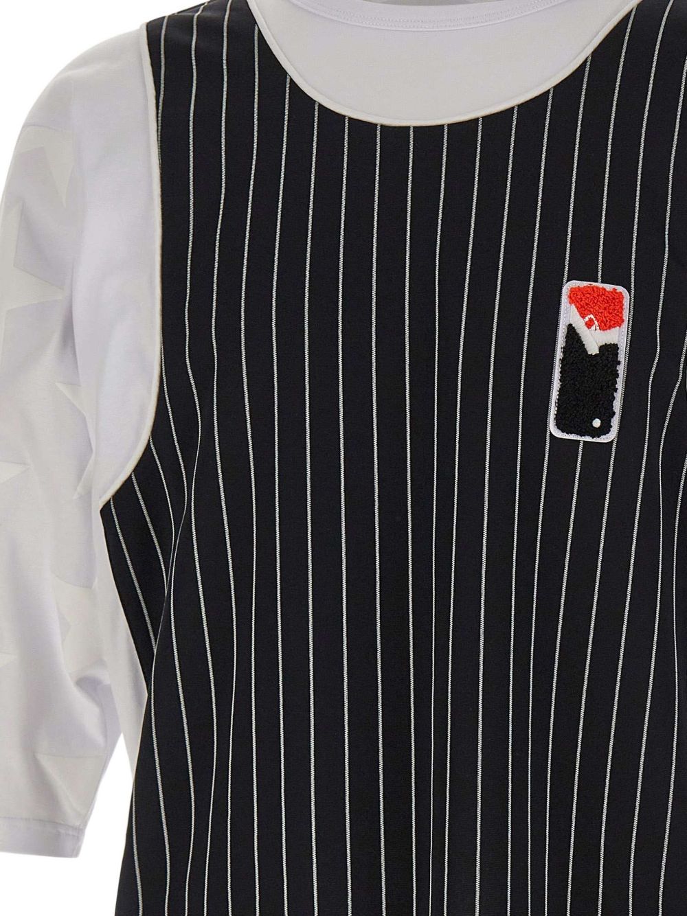 T-shirt con design a pannelli multicolore Pdf - uomo 