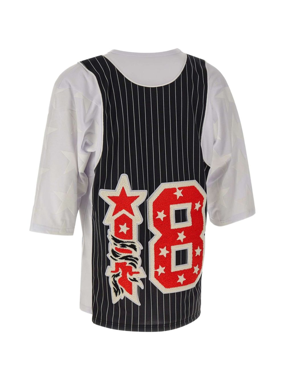 T-shirt con design a pannelli multicolore Pdf - uomo 