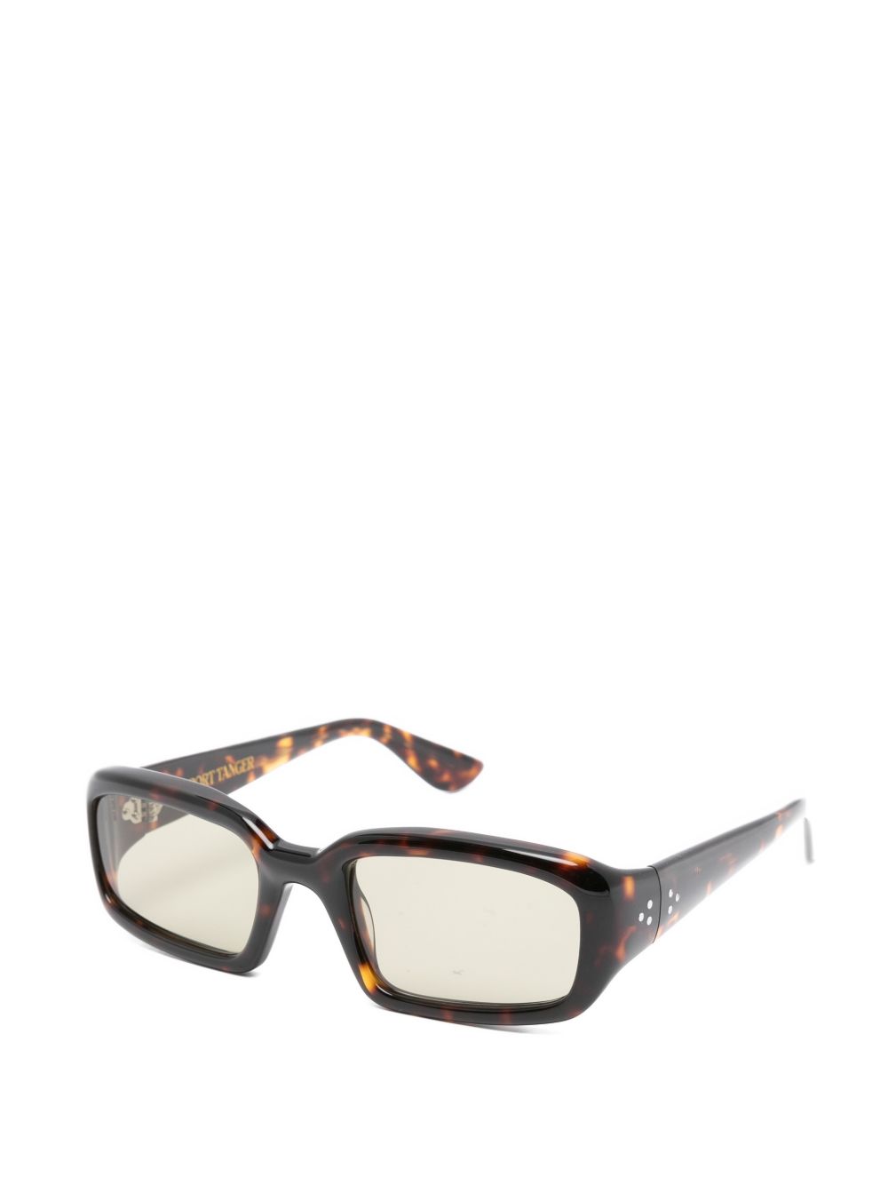 Occhiali da sole rettangolari in marrone Port tanger - unisex 