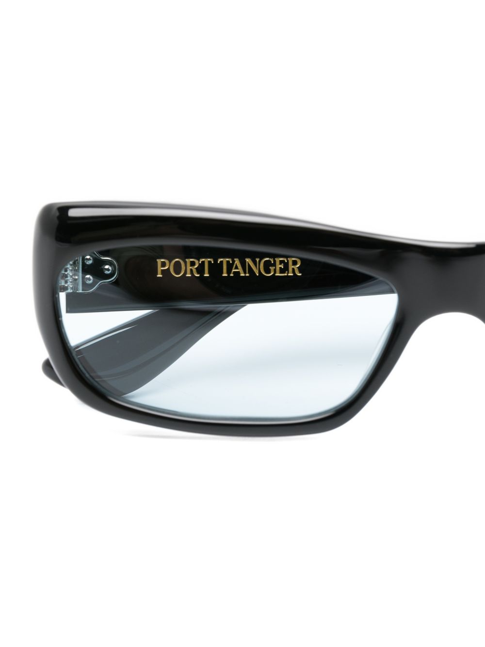 Occhiali geometrici isa in nero Port tanger - unisex 