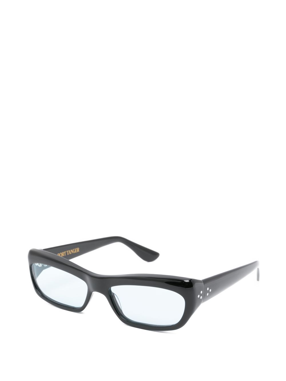Occhiali geometrici isa in nero Port tanger - unisex 