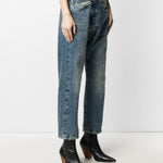 Jeans a vita alta in blu R13 - donna 