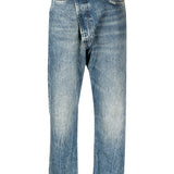 Jeans a vita alta in blu R13 - donna 